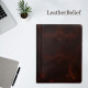 Personalized Leather Portfolio Engrave iPad Cover A4 Zipper leather Folder 3-ring binder Monogrammed Padfolio Christmas Gift