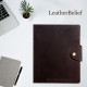 Engraved Business Leather Portfolio A4 Notepad Holder Personalized Padfolio Leather Folio Organizer Unique Christmas Gift