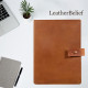 Engraved Business Leather Portfolio A4 Notepad Holder Personalized Padfolio Leather Folio Organizer Unique Christmas Gift