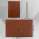 Engraved Business Leather Portfolio A4 Notepad Holder Personalized Padfolio Leather Folio Organizer Unique Christmas Gift