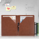 Engraved Business Leather Portfolio A4 Notepad Holder Personalized Padfolio Leather Folio Organizer Unique Christmas Gift