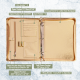 Shining Golden Portfolio 3 Ring Binder