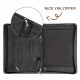 Engraved Business Leather Portfolio A4 Notepad Holder Personalized Padfolio Leather Folio Organizer Unique Christmas Gift