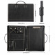 Engraved Business Leather Portfolio A4 Notepad Holder Personalized Padfolio Leather Folio Organizer Unique Christmas Gift