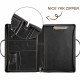 Engraved Business Leather Portfolio A4 Notepad Holder Personalized Padfolio Leather Folio Organizer Unique Christmas Gift