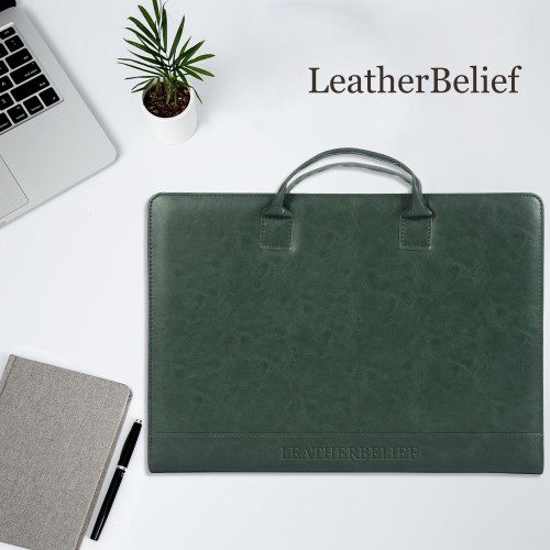 Engraved Business Leather Portfolio A4 Notepad Holder Personalized Padfolio Leather Folio Organizer Unique Christmas Gift