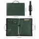 Engraved Business Leather Portfolio A4 Notepad Holder Personalized Padfolio Leather Folio Organizer Unique Christmas Gift