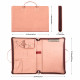 Engraved Business Leather Portfolio A4 Notepad Holder Personalized Padfolio Leather Folio Organizer Unique Christmas Gift