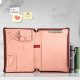 Engraved Business Leather Portfolio A4 Notepad Holder Personalized Padfolio Leather Folio Organizer Unique Christmas Gift