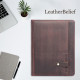 Personalized Leather Portfolio Tablet Sleeve A4 Zipper leather Folder iPad Portfolio Case Monogrammed Padfolio Christmas Gift