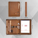 Personalized Leather Portfolio iPad Cover A4 Zipper leather Folder Monogrammed Padfolio Anniversary Gifts