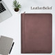 Engraved Business Leather Portfolio A4 Notepad Holder Personalized Padfolio Leather Folio Organizer Unique Gift for Her