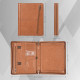 Engraved Business Leather Portfolio iPad Notepad Holder Personalized Padfolio Leather Folio Organizer Unique Christmas Gift