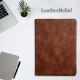 Personalized Leather Portfolio Padfolio Engrave iPad Cover A4 Zipper leather Folder Monogrammed Padfolio Christmas Gift