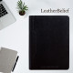 Personalized Leather Portfolio Engrave iPad Cover A4 Zipper leather Folder 3-ring binder Monogrammed Padfolio Christmas Gift