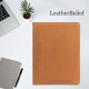 Monogramed Leather Portfolio with Zipper A4 Letter Size Notepad Holder 3-Ring Binder iPad Pro Case Gift