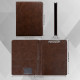 Engraved Business Leather Portfolio A4 Notepad Holder Personalized Padfolio Leather Folio Organizer Unique Christmas Gift