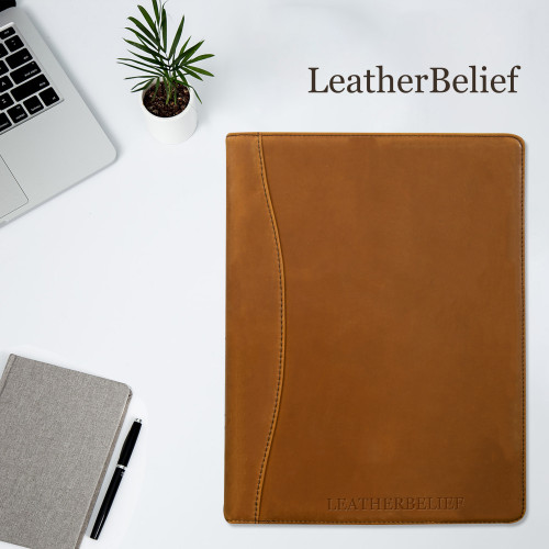 Custom Leather Portfolio For Women,Personalized Leather Padfolio For Dad,Monogrammed Padfolio,Christmas Gift For Her