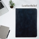 Personalized Leather Portfolio Engrave iPad Cover A4 Zipper leather Folder 3-ring binder Monogrammed Padfolio Christmas Gift