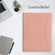 Custom Leather Portfolio 3R Binder Personalized Business Padfolio Holder iPad Pro Cover A4 Document Organizer Custom Gifts