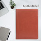 Personalized Leather Portfolio Engrave iPad Cover A4 Zipper leather Folder 3-ring binder Monogrammed Padfolio Christmas Gift