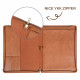 Engraved Business Leather Portfolio A4 Notepad Holder Personalized Padfolio Leather Folio Organizer Unique Christmas Gift